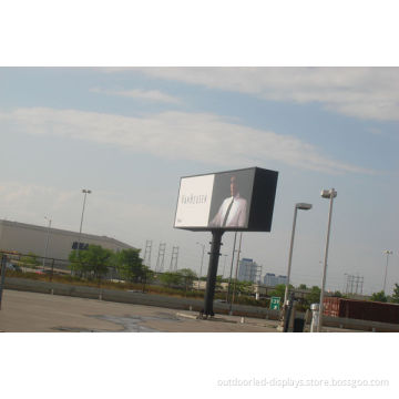 Rgb Full Color P7 Outdoor Led Billboard , Large Led Display Screen 20408dots/m2